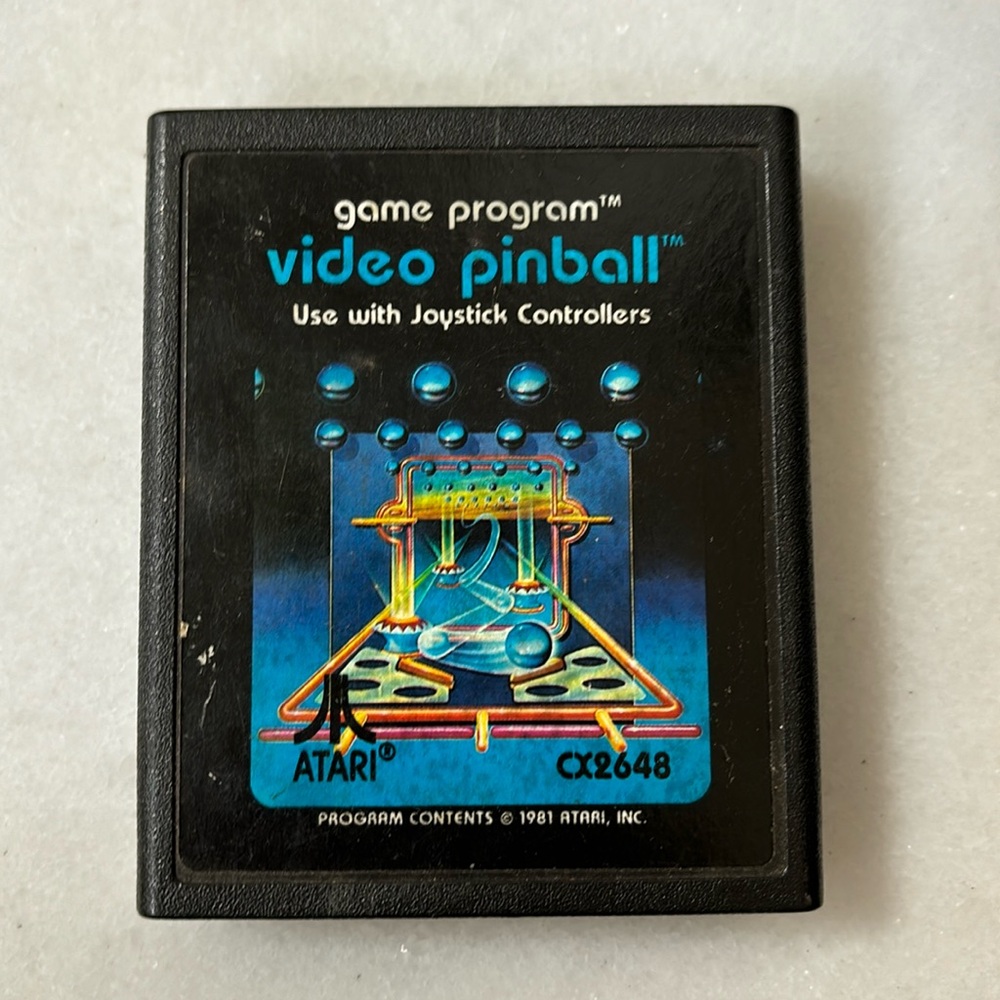 Video Pinball (Atari 2600, 1981)